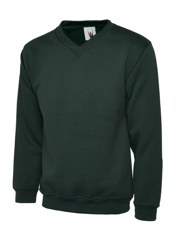 Childrens V Neck Sweatshirt - Image 2