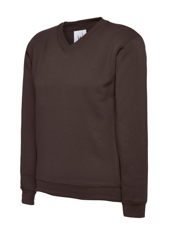 Childrens V Neck Sweatshirt - Image 4