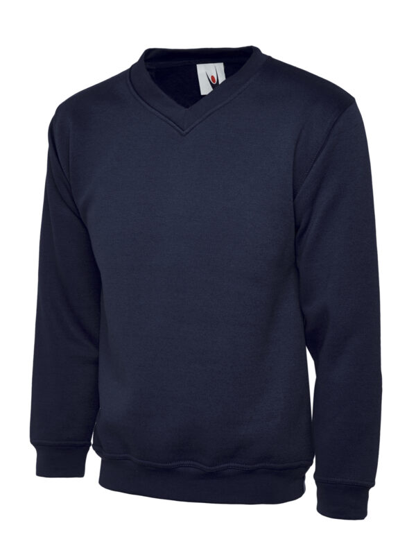 Childrens V Neck Sweatshirt - Image 6