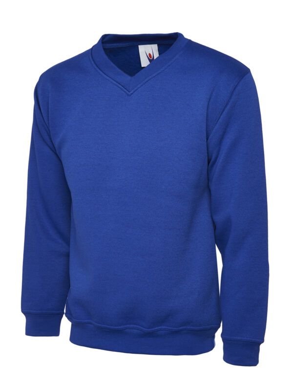 Childrens V Neck Sweatshirt - Image 9