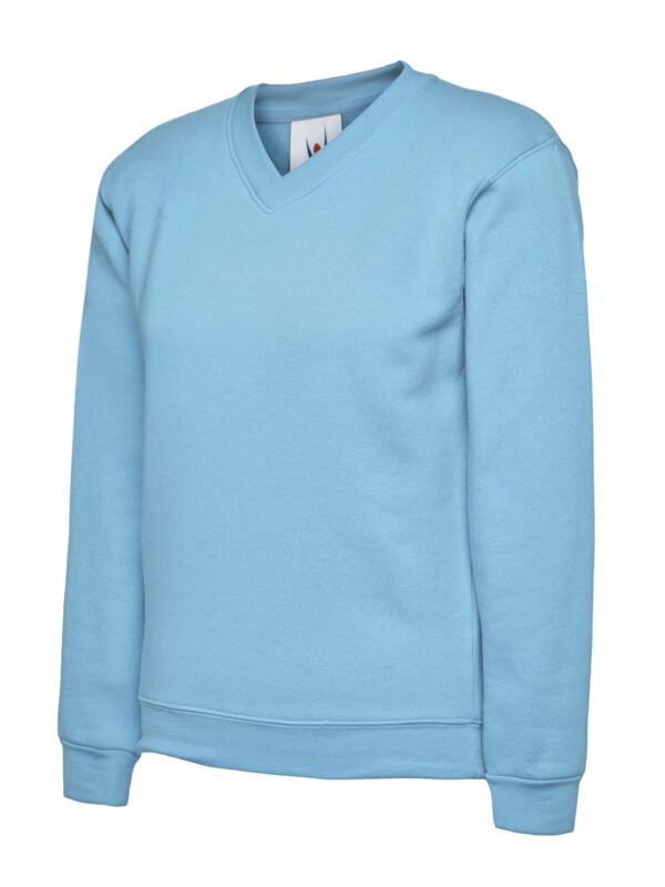 Childrens V Neck Sweatshirt - Image 10