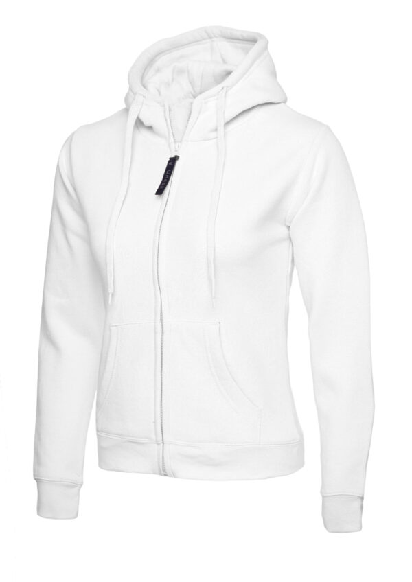 Ladies Classic Full Zip Hooded Sweatshirt - Image 12