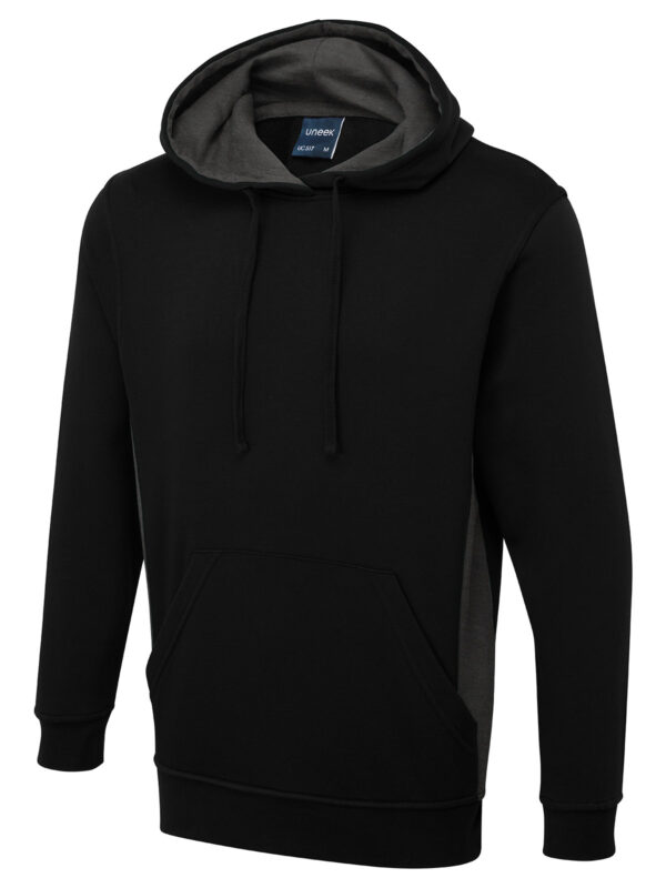 Two Tone Hooded Sweatshirt - Image 2