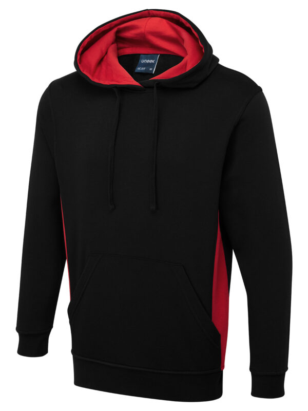 Two Tone Hooded Sweatshirt - Image 3
