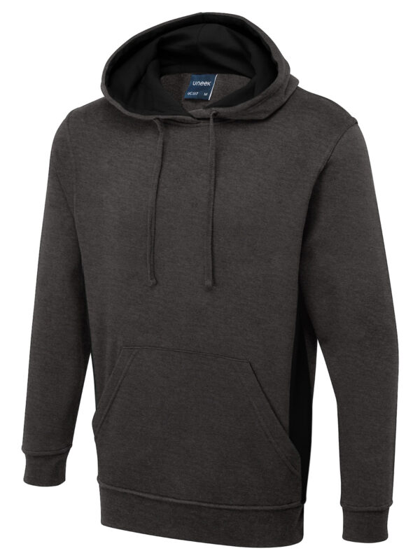 Two Tone Hooded Sweatshirt - Image 5