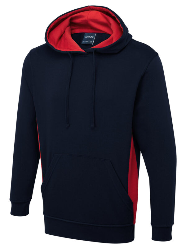Two Tone Hooded Sweatshirt - Image 6