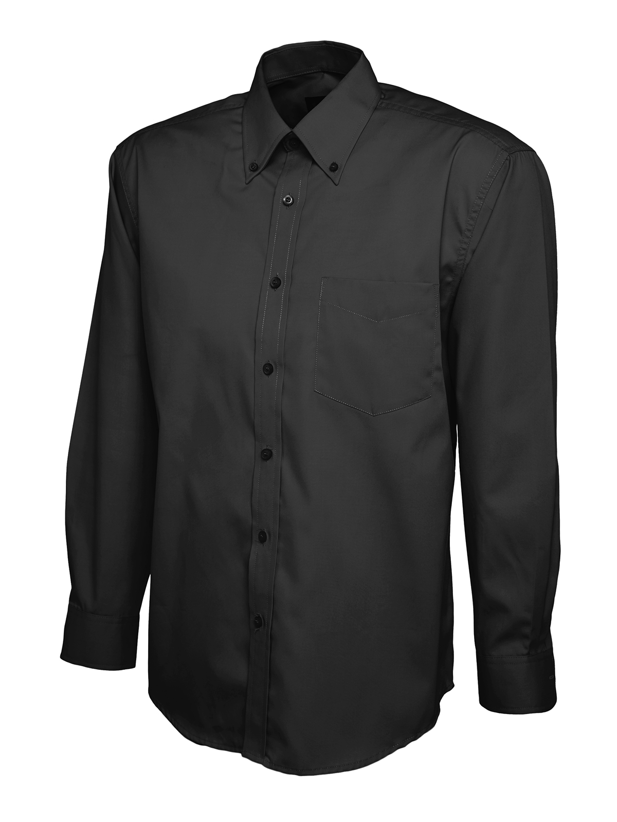 Mens Pinpoint Oxford Full Sleeve Shirt - Image 2