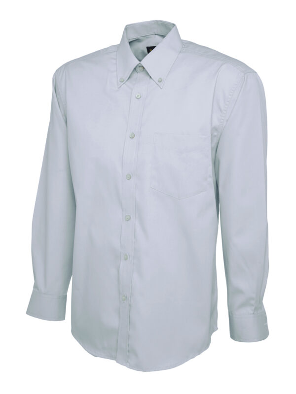 Mens Pinpoint Oxford Full Sleeve Shirt - Image 4