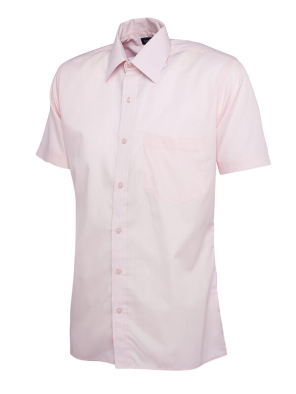 Mens Poplin Half Sleeve Shirt - Image 8